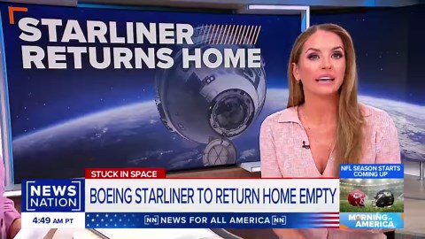 Boeing’s Starliner capsule will leave the International Space Station on Friday without its two astronauts on board. Weather permitting, the capsule will then land at the White Sands Space Harbor in New Mexico at about midnight Saturday — six hours after taking off from the ISS. #Boeing #Starliner #Astronauts | NewsNation