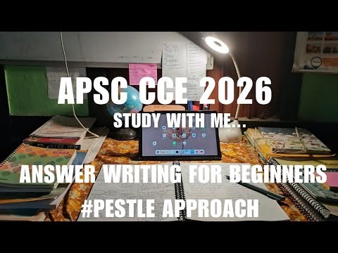 ANSWER WRITING FOR APSC CCE MAINS 2026 | FOR BEGINNERS.