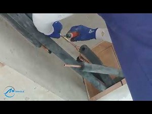 How to intall VRF Air Conditioner with Solderless connection
