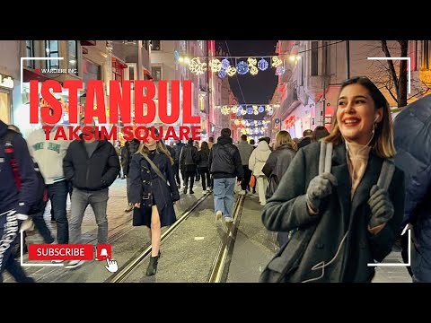 Istanbul Night Tour | Taksim Square & Istiklal Street Shopping & Nightlife Adventure ✨🚋