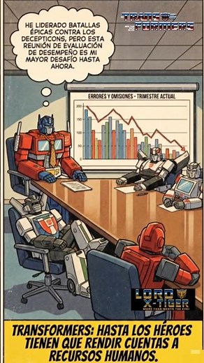 Los Autobots lidian nuevas batallas cada dia en la oficina (Comedia con Transformers)