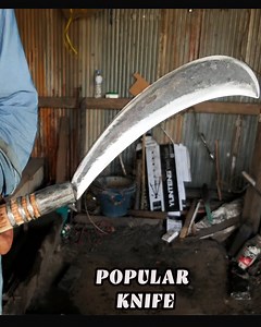 49K views · 738 reactions | Forging a Cambodian's popular knife from spring leaf | METAL WORKS | Facebook