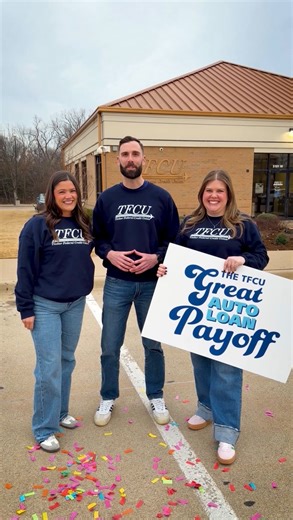 Did you know? Every quarter, Tinker Federal Credit Union pays off a member’s auto loan up to $50,000 👀🚗 We just met our latest winner and we can’t wait to share his story. Members with a TFCU auto loan are automatically entered into the sweepstakes, so if you have one with us, you are already in and the next winner could be you! - - - #autoloan #creditunion | Tinker Federal Credit Union