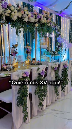 ✨Warning: este video provoca "¡quiero mis XV aquí!"👸🏻🌿 Bienvenida a tu Enchanted Forest en Rancho Encanto: cielos de tela con lucecitas, arco floral gigante con letrero Mis XV Años, mariposas luminosas U, piso de cristal con flores, mesa imperial con follaje y toques lila oro. Todo en un solo lugar-decoracion y coordinación,— ✨para que tú solo llegues a brillar. Tu cuento empieza aquí. Agenda tu tour: 682-336-6856 #fiestaensalon #BosqueEncantado #fiestaquinceanera #salondefiestas | Rancho Enc