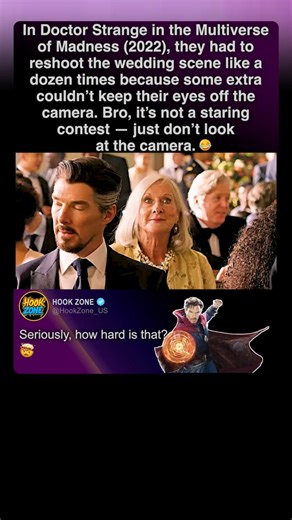 In Doctor Strange (2022), this scene had to be reshot multiple times