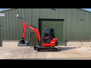Kubota KX71-3 2.8 ton Mini Digger Midlands Equipment Demo Video