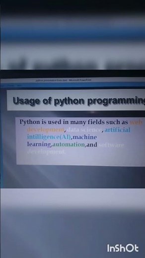 where python programming is used#coding
