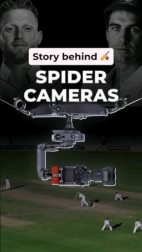 A Game changer for Cricket matches - Spider cameras #shorts #cricket