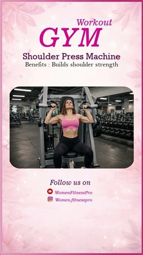 Shoulder Press Machine Workout | Shoulder Strength Training #Shorts