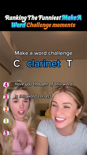 Ranking The Funniest Make A Word Challenge moments 🤣 #shorts #viral #makeaword #pov