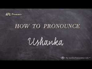How to Pronounce Ushanka (Real Life Examples!)