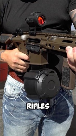 This Drum Magazine holds 500 Rounds!?