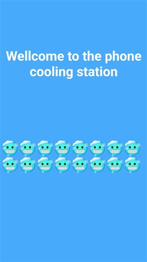 phone cooling station