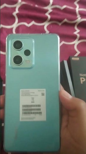 Redmi note 12 unboxing