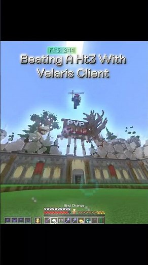 Beating ht3 in Mace with Velaris Client