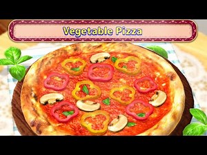 Cooking Mama Cuisine | Vegetable Pizza