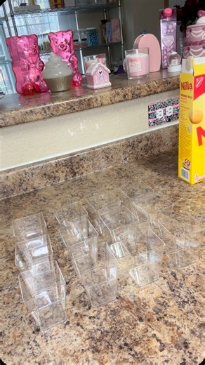 Justina Hutton (Cake Bae) on Instagram: "Banana Pudding Shooters 🍌 . . #bananapudding #thanksgiving #dessert #explorepage #fyp #trending #justsweet"