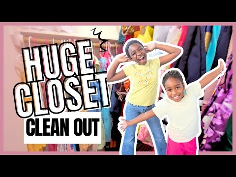 *HUGE* Closet Clean Out! | Girls Declutter, Organize & School Wardrobe Refresh | Life With Our Girls