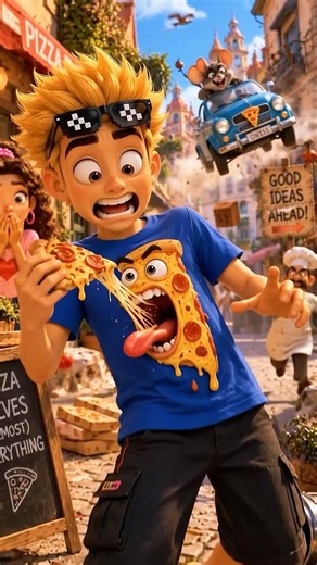 My Shirt Stole My Lunch! 🍕
