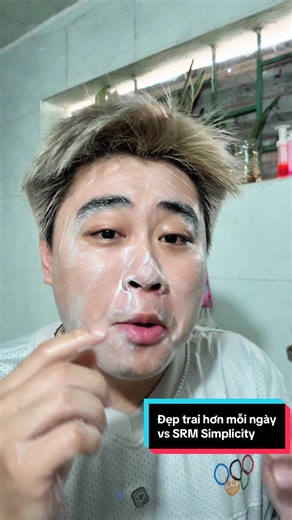 Cách mình luôn làm mỗi buổi sáng để đẹp trai hơn #anhductago #skincare #srm #simplicity
