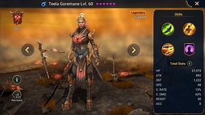 Teela Goremane - HellHades - Raid Shadow Legends