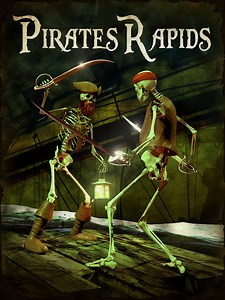 Pirates Rapids | 3D/4D motion ride film