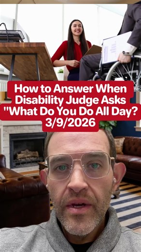 This question sounds simple, but it’s one of the most important moments in a disability hearing. Judges aren’t asking how busy you are — they’re deciding whether you could work full time. How you answer can help your case or quietly destroy it.