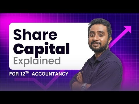 What Is Share Capital? | Types, Meaning & Examples #education #account #accountancy #12th #commerce