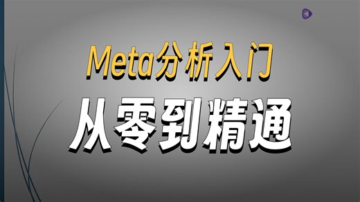 Meta 分析入门到精通：系统指南与实战技巧-小涓小涓-默认收藏夹-哔哩哔哩视频
