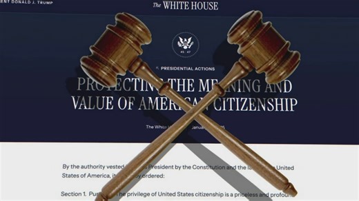 Justices hear arguments in birthright citizenship case