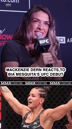 18K views · 227 reactions | Mackenzie Dern offers advice to Bia Mesquita after UFC debut | MMA Fighting | Facebook