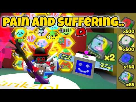 Glitched Drive Grind Day 1 (Bee Swarm Simulator)