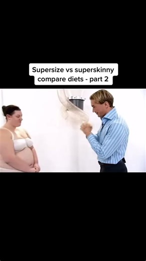 🤯 #Supersizevssuperskinny #tvshows #britishtv | Supersize TV