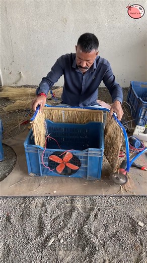 10M views · 10K reactions | Old plastic crate Cooler making #cooler #old #crate | Hetal's Art | Facebook