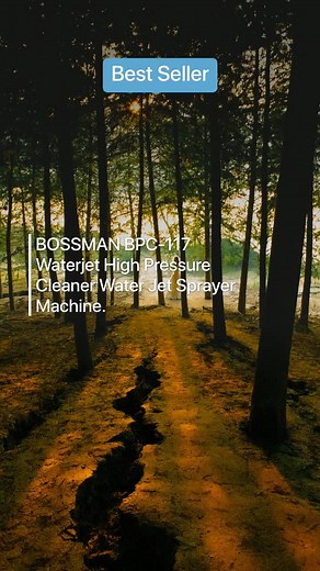 BOSSMAN BPC-117 Waterjet High Pressure Cleaner Water Jet Sprayer Machine. #Myhomediy