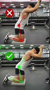 634K views · 4.1K reactions | ❌ Don’t Do Cable Crunches Like This! A common mistake is sliding your hips back and letting your thighs move too much. This shifts tension away from your abs and into your hip flexors. ✅ Fix: Keep your thighs in a fixed position and avoid sitting back. Focus on curling your spine down to keep constant tension on your abs. Size & Shred Training program  deltabolic.com | Andrew Kwong | Facebook