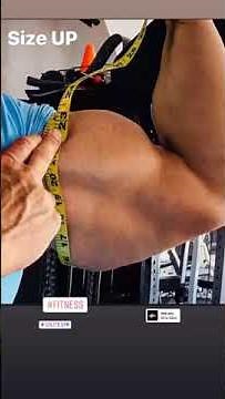 Gigantic 23” Bicep Peaks on a physique competitor in San Diego