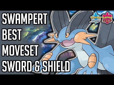 Swampert Best Moveset Sword and Shield - Swampert Best Moveset Moves Nature Item Ability Gen 8