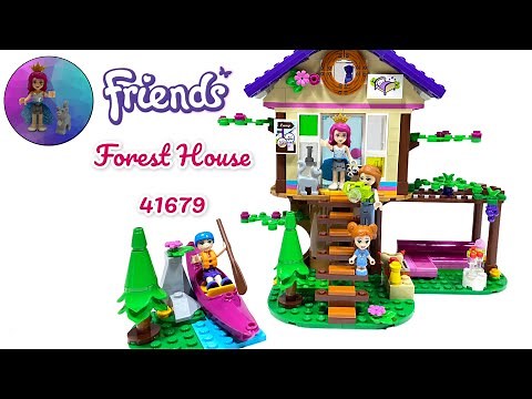 Lego Friends Forest House 2021 Build and Review 41679