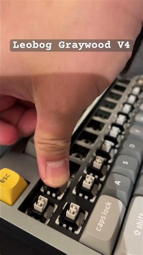 Leobog Graywood V4 #leobog #keychron