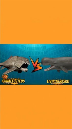 Dunkleosteus vs. Livyatan Melvillei: The Iron-Armored Monster of the Devonian War