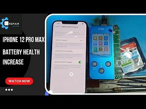iPhone 12 Pro Max Low Battery Health? Watch how we boost the health with our V1SE Programmer !