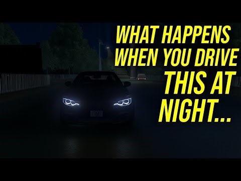 Driving the BMW at Night in Driving School Sim – You Won’t Believe What Happens”