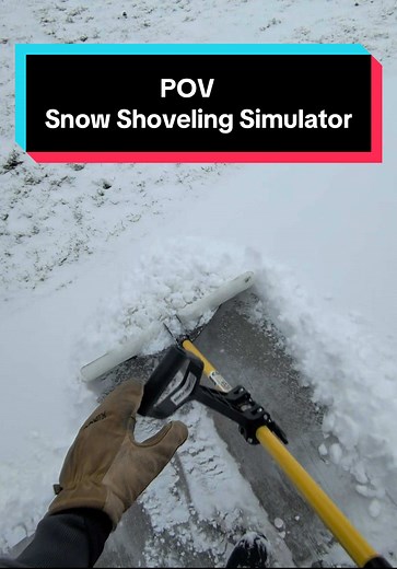 Snow Shoveling Simulator for Winter Weather Relief