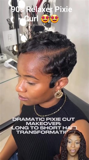 Watch This 90s Finger Wave Summer Hair Cut Tutorial 😱😱😱 #fypシ゚ #hairtransformation #beauty #hairstyles #reelsfypシ #reelstrending | Mane Attractions Virgin Hair /Weaving Salon