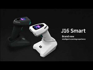 iData Smart Barcode Scanner J16 with Bluetooth 5.0 Touch Control Barcode Learning QR Code Reader