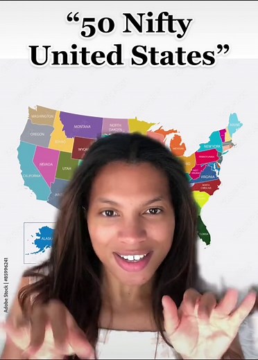 Memorizing The 50 Nifty United States Song in School