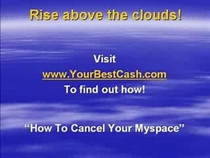 How to DELETE your MYSPACE profile.