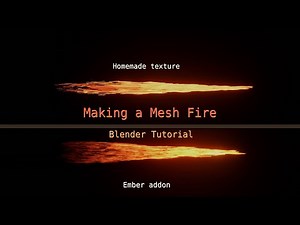 3D Mesh Fire | Blender Intermediate Tutorial