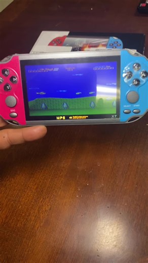 The X7 Handheld Game Console brings Game Boy, PSP vibes, arcade classics & childhood nostalgia back in seconds. No WiFi. No downloads. Just instant fun 😮‍💨 Perfect for kids, adults, travel, gifts, and retro gamers ⚡ Plug & play ⚡ Long battery life ⚡ Thousands of built-in games 👉 Tap the cart before this sells out #X7Handheld #RetroGaming #TikTokShopFinds #HandheldConsole #GamingTok